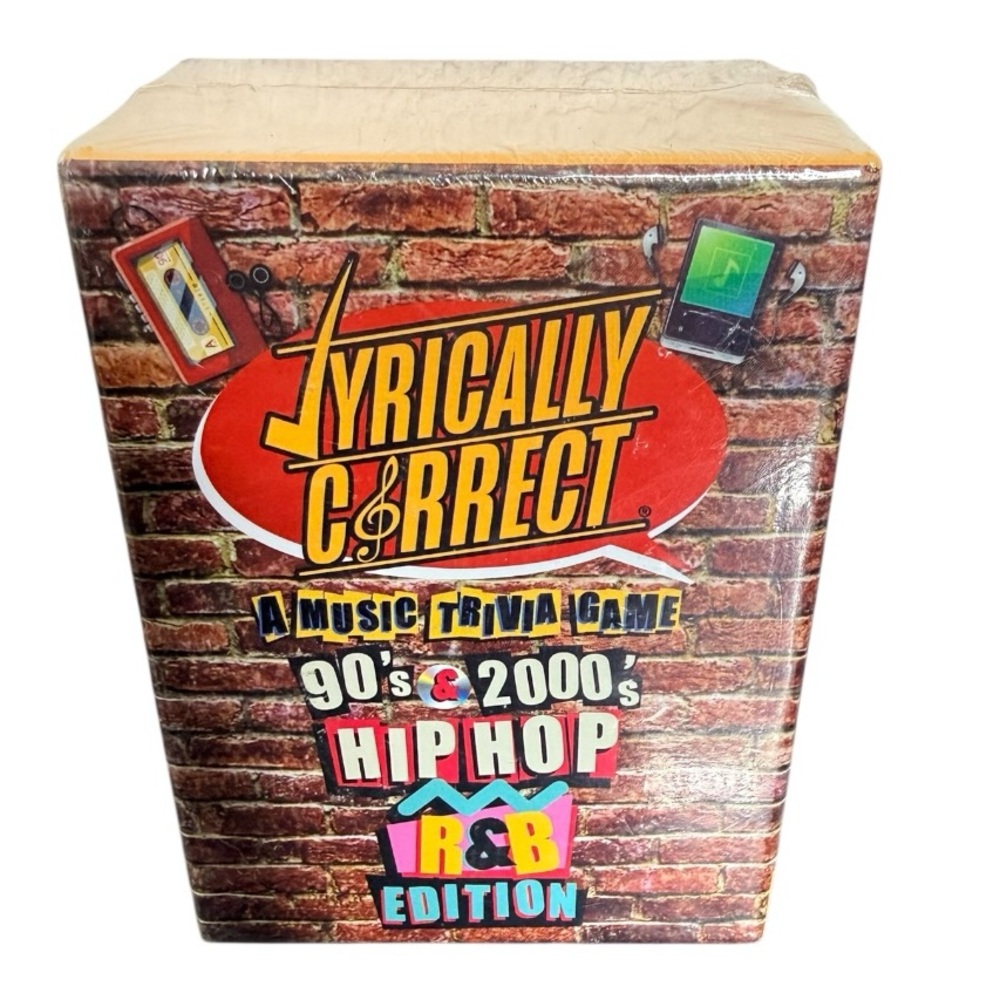 Lyrically Correct - A Music Trivia Game - 90’s and 2000’s Hip Hop and R&B